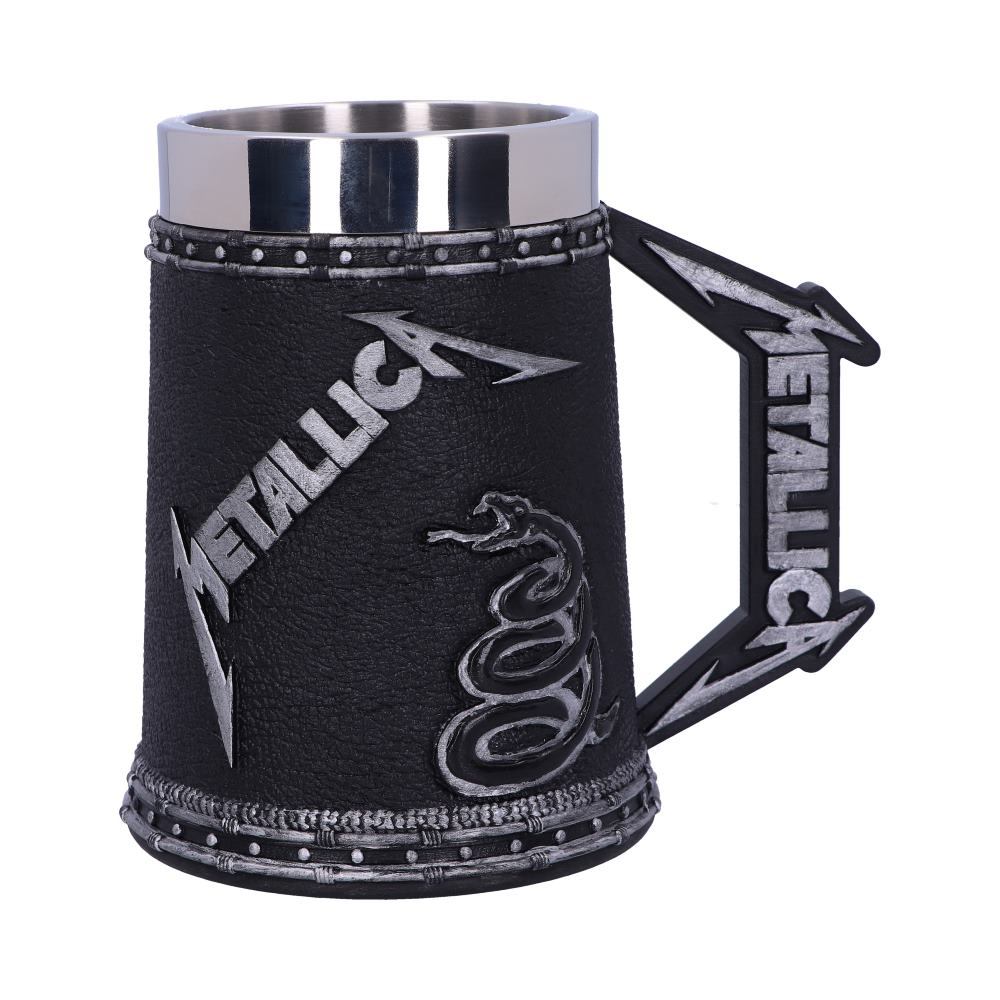 Nemesis Now Metallica - The Black Album Tankard - Black
